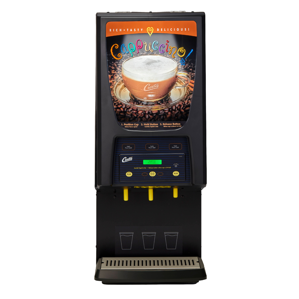 3 Station Primo Cappuccino with Pre-Set Dispense and 1-5 lb & 2-10 lb Hoppers