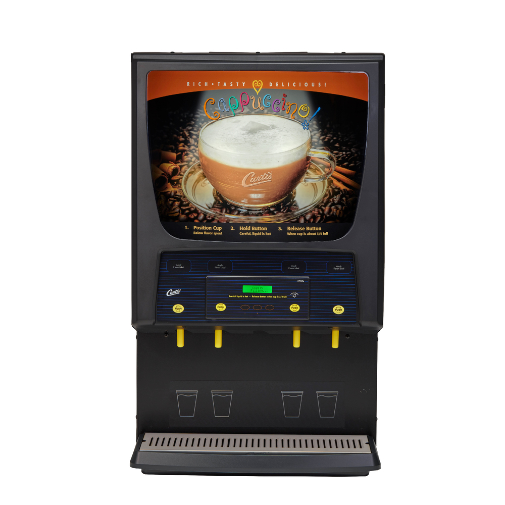 4 Station Primo Cappuccino with 2-5 lb & 2-10 lb Hoppers