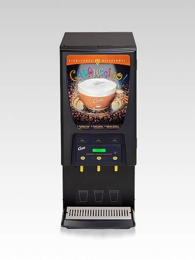 Curtis Commercial Oatmeal cappuccino Auto Dispenser/Dispensing System 3 Flavor 