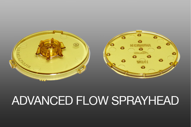 advanced flow sprayhead