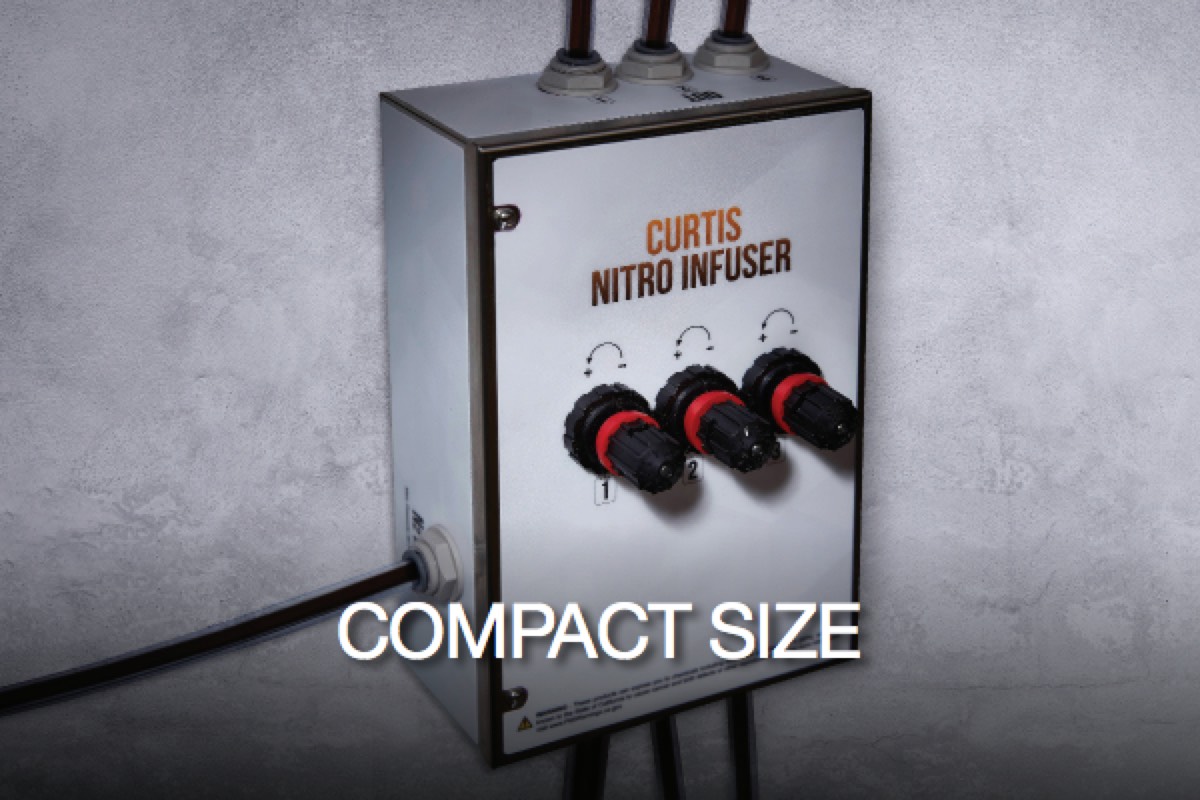 compact size nitro infuser box