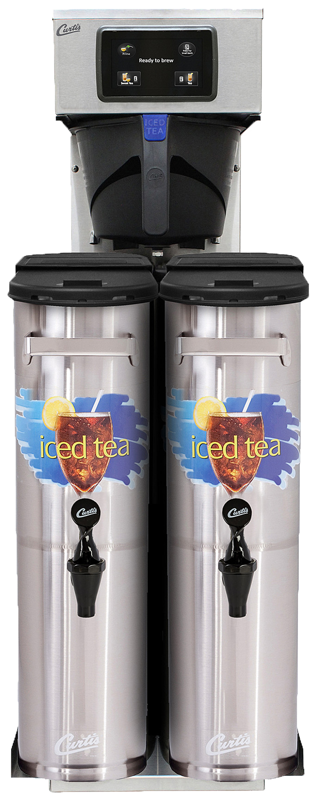 Each Wilbur Curtis Iced Tea Dispenser 5.0 Gallon Round Tea Dispenser TC-5H Designed to Preserve Flavor 