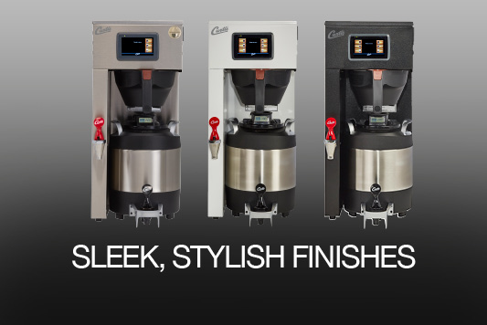 Sleek, stylish finishes