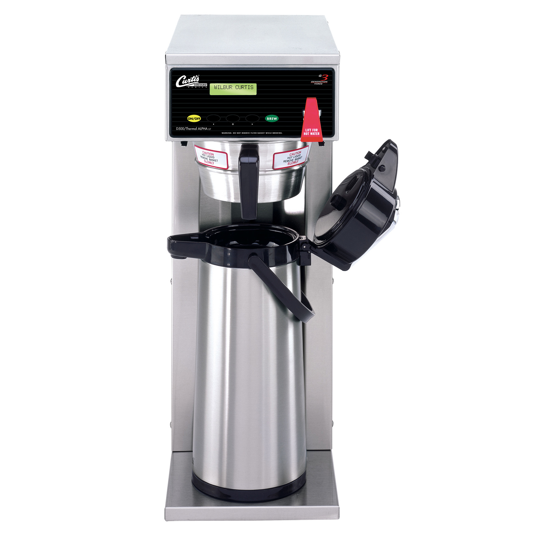 Curtis 3 gal Twin G3 Digital Iced Tea Brewing System - 13 3/16L x 20 7/8W  x 34 1/4H