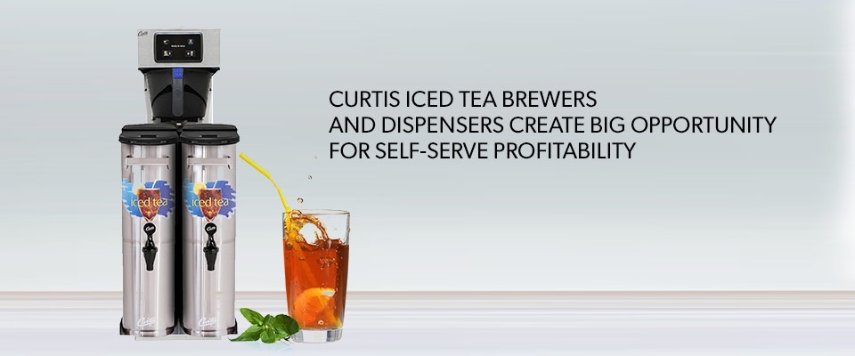 Curtis Iced Tea Brewers and Dispensers Create Big Opportunity for